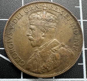 1936 Newfoundland One Cent Coin - Picture 1 of 3