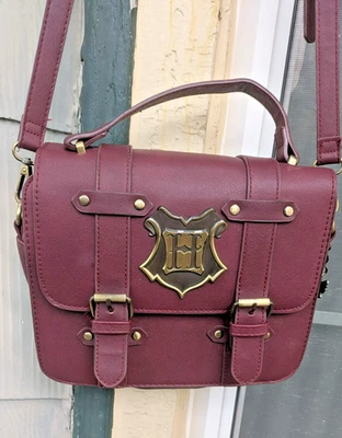 Harry Potter Bioworld Hogwarts Cross Body Satchel Hand Bag Purse - Image 1 of 4
