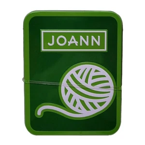 JOANN Gift Card Holder Tin Yarn Green Memorabilia - Picture 1 of 6
