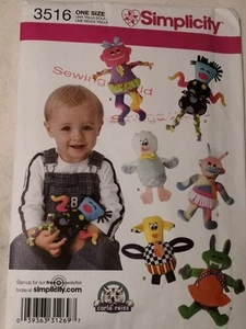 BABY TOYS designed by Carla Reiss for Simplicity - Picture 1 of 3