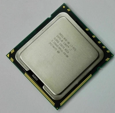 Intel Core i7-975 CPU Quad-Core 3.33 GHz SLBEQ LGA1366 8 threads Processor - Image 1 of 2