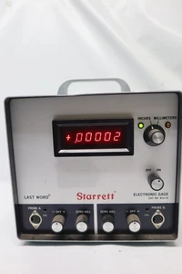 Starrett Last Word 812-11 elektronisches Messgerät mit 812-14 - eingeschaltet - Bild 1 von 6
