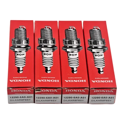 4X Spark Plug DILKAR8P8SY For Honda Accord 2018 2019 2020 2021 2022-2024 92411 - Image 1 of 4