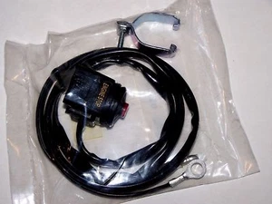 Kill Switch Button Kawasaki Motorcycles KX80 KX85 KX125 KX500 KDX200 KDX250 - Picture 1 of 1
