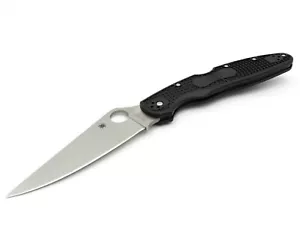 Spyderco Police 4 - Modern Lightweight Utility Folding VG-10 Knife - Blk - Japan - Picture 1 of 4