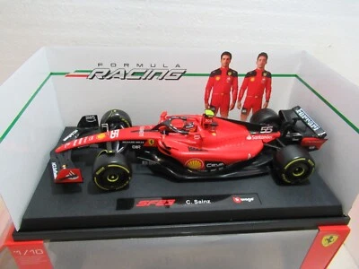 FERRARI SF-23 SAINZ GP 2023 MONZA SCALA 1/18 BURAGO - Immagine 1 di 4
