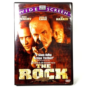 The Rock (DVD, 1996, Widescreen) Like New ! Sean Connery Nicolas Cage - Picture 1 of 3