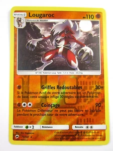 Pokemon Card Lougaroc Reverse 75/147 SL3 Sun & Moon Burning Shadows - Picture 1 of 1