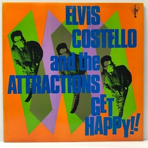 Elvis Costello and The Attractions-Get Happy!!-Columbia 36347-USA WLP PROMO - Picture 1 of 6