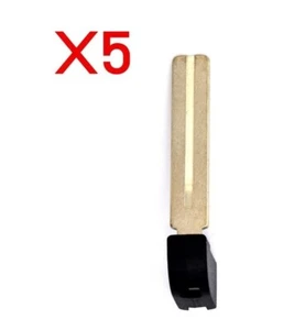 New Replacement Pack Lot of 5 Toyota Remote Smart Key Fob Emergency Blank Blade - Bild 1 von 5