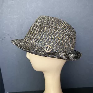Coastal Headwear Hut Herren klein nasse Produkte Inc. Fedora schwarz braun Webfaser - Bild 1 von 8