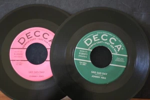 JOHNNY FERG- 2 PROMO'S ON DECCA (TEEN ROCK-SEE LIST) (VG++) LISTEN! - Picture 1 of 2