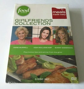 Food Network: Girlfriends Collection (DVD, 2009, 3-Disc Set) "NEW & SEALED" - Picture 1 of 5