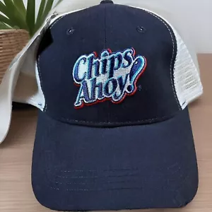 Gorra de béisbol CHIPS AHOY Cookies Trucker Hat Adulto OS Azul Marino Snapback Malla Nueva con etiquetas - Imagen 1 de 8