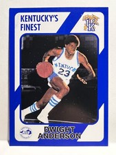 1989 Collegiate Collection Kentucky's Finest Dwight Anderson UK Wildcats #19