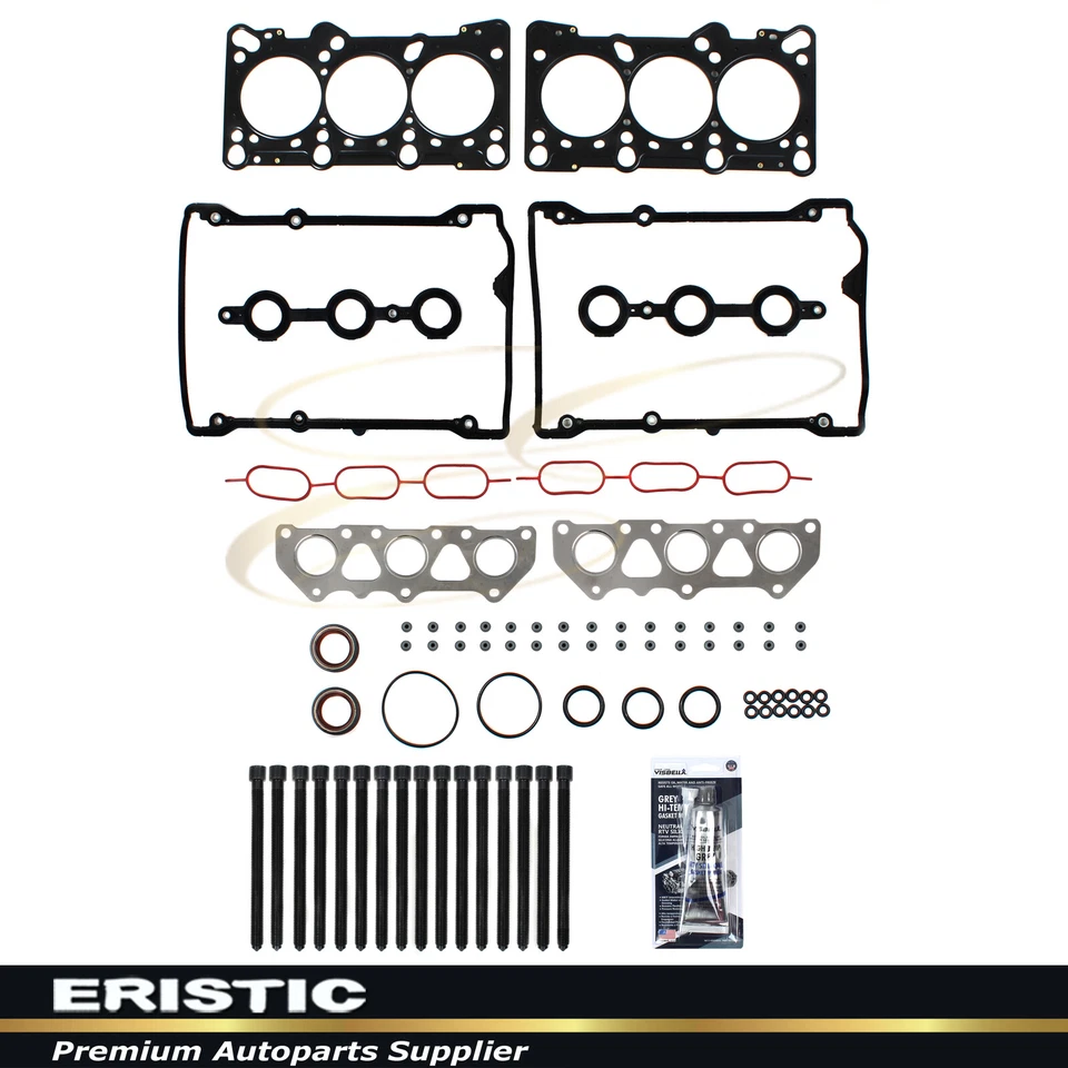 Fits 97-05 Volkswagen Passat Audi A4 A6 2.8L Head Gasket Set w/ Head Bolts AHA - Image 1 of 4
