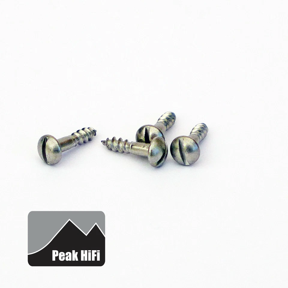 Mounting Screws for SME 3009 and SME 3012 SCREW SET - 4 BRAND NEW (3/8" Long) - Image 1 of 1