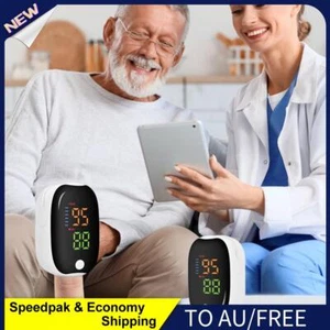 AU Fingertip Pulse Oximeter Oxygen Saturation Monitor for Adults Seniors - Picture 1 of 10