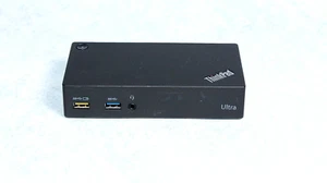 Lenovo ThinkPad USB 3.0 Ultra Dock with OEM AC Adapter & USB 40A8 4K DK1523 - Picture 1 of 8