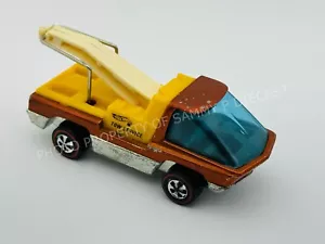 Hot Wheels Redline TOW TRUCK Orange HK Dark Interior Heavyweights Very Nice !!! - Picture 1 of 5