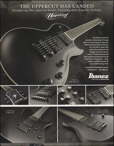Ibanez Prestige Uppercut Series ARZ6UC guitar advertisement 8 x 11 ad print - Picture 1 of 3