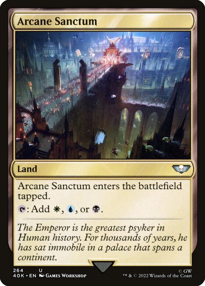 MTG Arcane Sanctum  - Warhammer 40,000 Commander #264 - Image 1 of 1