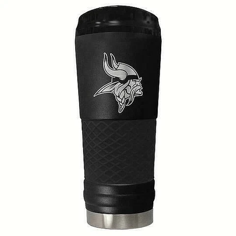 Minnesota Vikings "Stealth" Tumbler 24 oz Vacuum Insulated Beverage Cup Cover