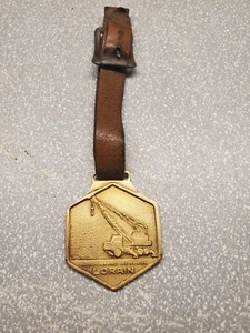 Vintage Lorain Construction Uhrenanhänger mit Armband - Bild 1 von 2