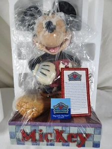 Jim Shore Enesco Walt Disney Showcase Collection "Big Smile, Big Heart" Mickey - Picture 1 of 8