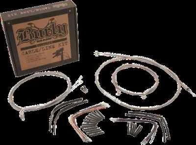 Kit de controles de gorila Burly 16 polegadas SS com ABS Heritage Softail Classic 11-14 - Imagem 1 de 4