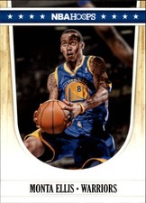 2011-12 Hoops Golden State Warriors Basketball Card #65 Monta Ellis