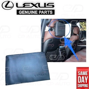 16 - 21 LEXUS LX570 REPOSACABEZAS PANTALLA TV CUERO CUBIERTA DE FABRICANTE NUEVO - Imagen 1 de 7