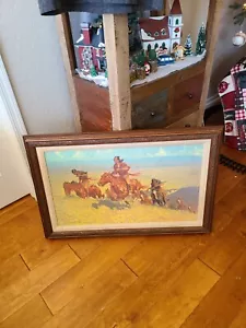 Frederic Remington 1909 Big Horn Basin. 33x22 - Bild 1 von 9