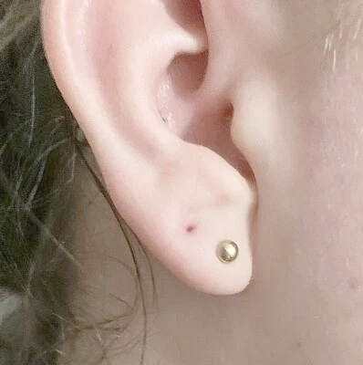 ESPEJO BOLA CÚPULA 5mm, Acero Quirúrgico 14g. Todas las longitudes. Foto 1 de 4