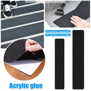 1-12 Pack Non Slip Strips Anti-Slip Grip Tape Outdoor Stair Treads Self Adhesive - Picture 1 of 12