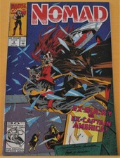 1992 Marvel Comics Nomad July #3 Ex-Bucky vs Ex-Captain America Unread Mint