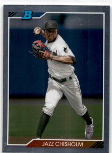 2020 Bowman Heritage Baseball Chrome Prospects Jazz Chisholm #92CP-JC