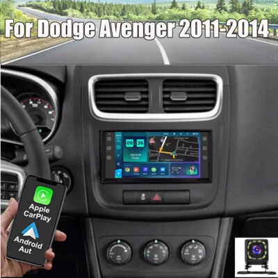 Radio estéreo para automóvil Apple Carplay Android 13 navegación GPS para Dodge Avenger 2011-2014 Android Foto 1 de 4