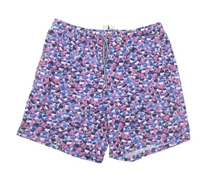Peter Millar Seaside Men's Seaside Liberate William Orca Graphic Swim Trunks - Picture 1 of 3