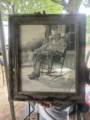 George Hallmark firmado y numerado “Una brida nueva para una vieja mano” Foto 1 de 4