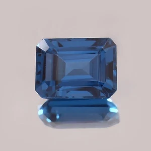 13x10mm Mozambique Blue Tourmaline Radiant Cut Loose Gemstone Jewelry Making - Picture 1 of 8