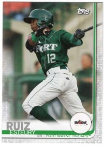 Tarjeta de novato Esteury Ruiz 2019 Topps Pro debut #5 radiocontrol Oakland A's - Imagen 1 de 2