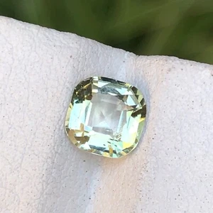 1.10 Ct square cushion top quality Tourmaline loose gemstone from Afghanistan - Imagen 1 de 11