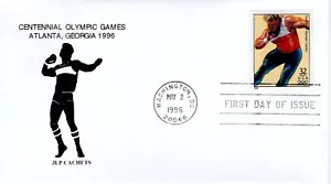 UNITED STATES CENTENNIAL OLYMPIC GAMES, ATLANTA, GA 1996 FDC4644 - Picture 1 of 1