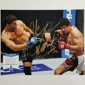 Josh Thomson signed "The Punk" 11x14 Photo UFC MMA Autograph B ~ Beckett BAS COA - Picture 1 of 2