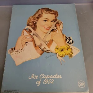 ICE CAPADES, Disney, Souvenir CINDERELLA Edition 1952 toller Zustand - Bild 1 von 11
