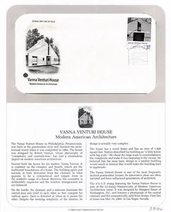 First Day Cover, Postal Commemorative Society 2005, Vanna Venturi House, 3910c - Picture 1 of 2