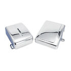 Chrome ABS Battery Box Side Cover For Harley Dyna Wide Glide FXDWG Fat Bob 06-17