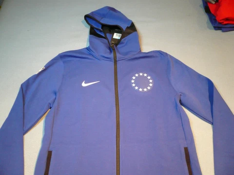 Nike Philadelphia 76ers Showtime MEDIUM BRAND NEW NBA Hoodie Zip up Jacket Sixer Cover