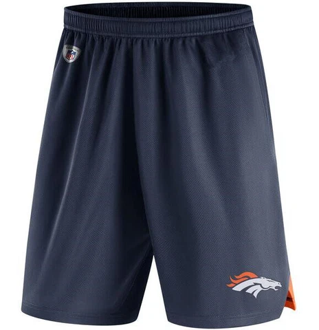 Men's Denver Broncos Fans 2023 Loose Workout Sports Jogging Training Shorts Cover